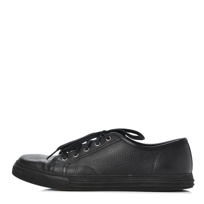 Gucci Nappa Mens Low Top Sneakers 9.5 Black 1 of 19
