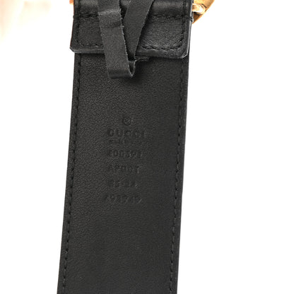Gucci Calfskin Double G 40mm Belt 85 34 Black 5 of 7