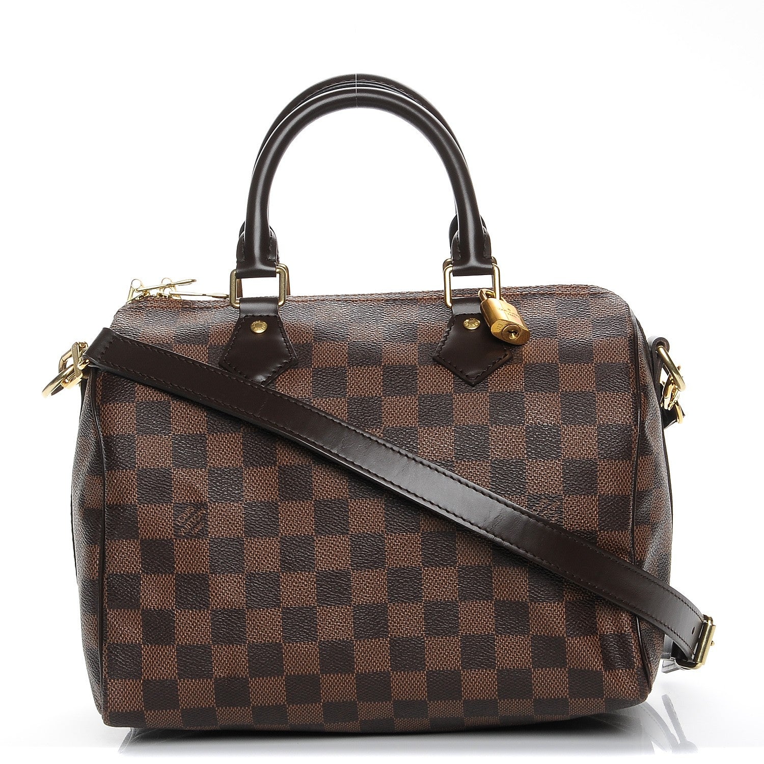 Louis Vuitton Damier Ebene Speedy Bandouliere 25 1 of 10