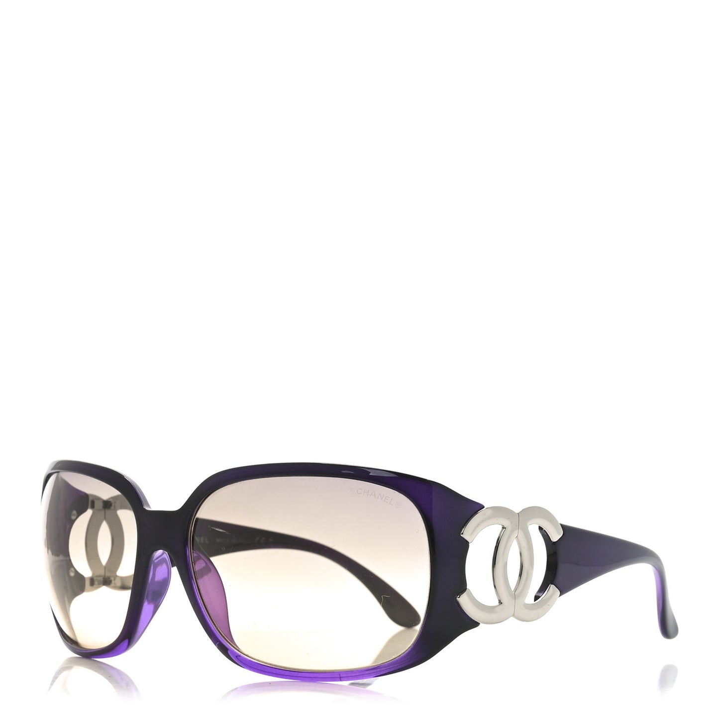 Acetate CC Sunglasses 6014 Black Purple