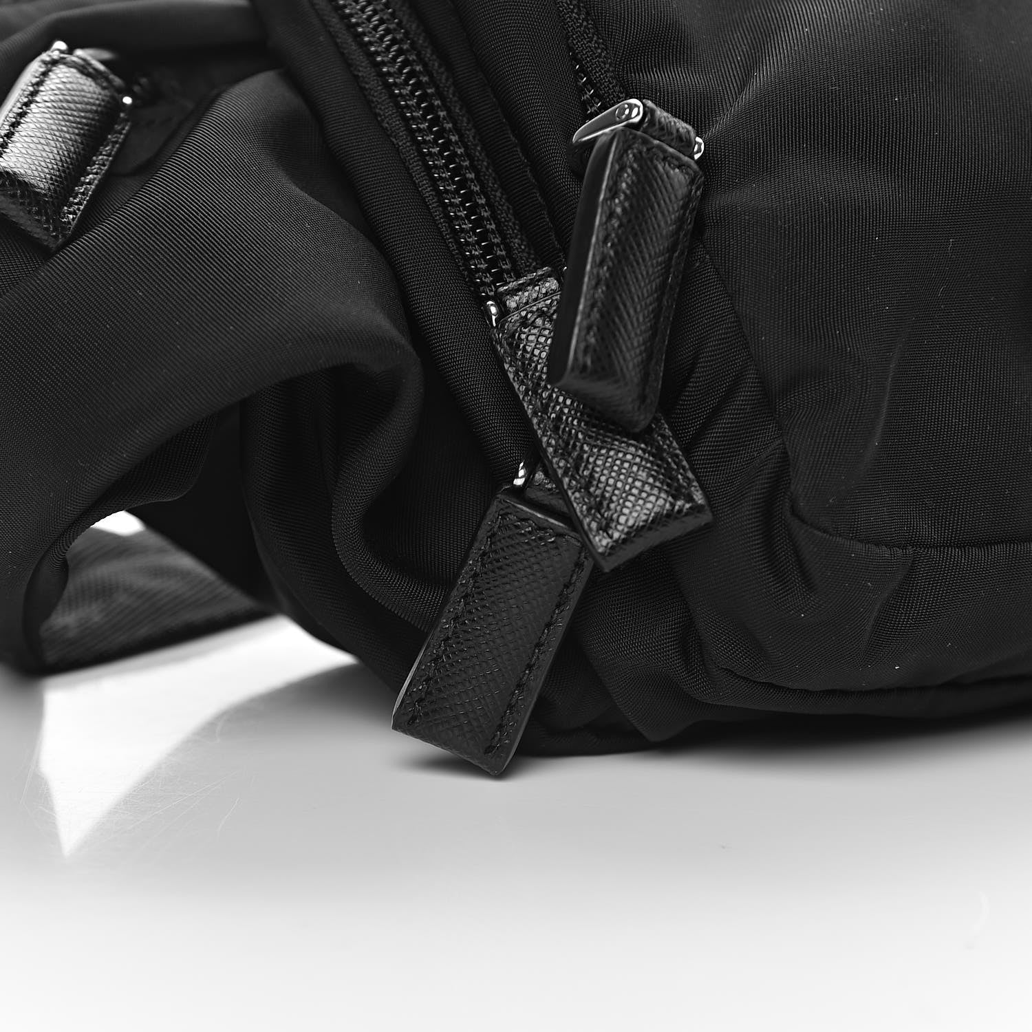 Prada Tessuto Nylon Belt Bag Black 10 of 11