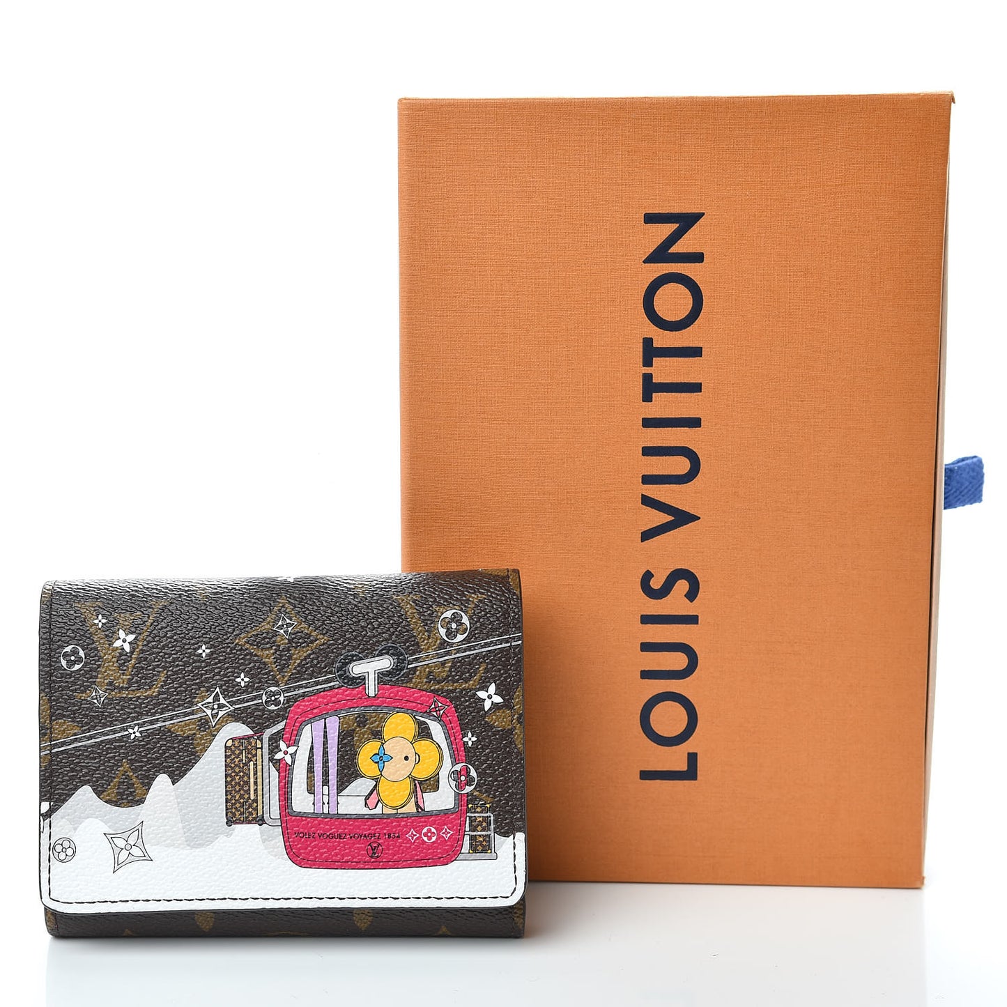 Monogram 2019 Christmas Animation Victorine Wallet Fuchsia