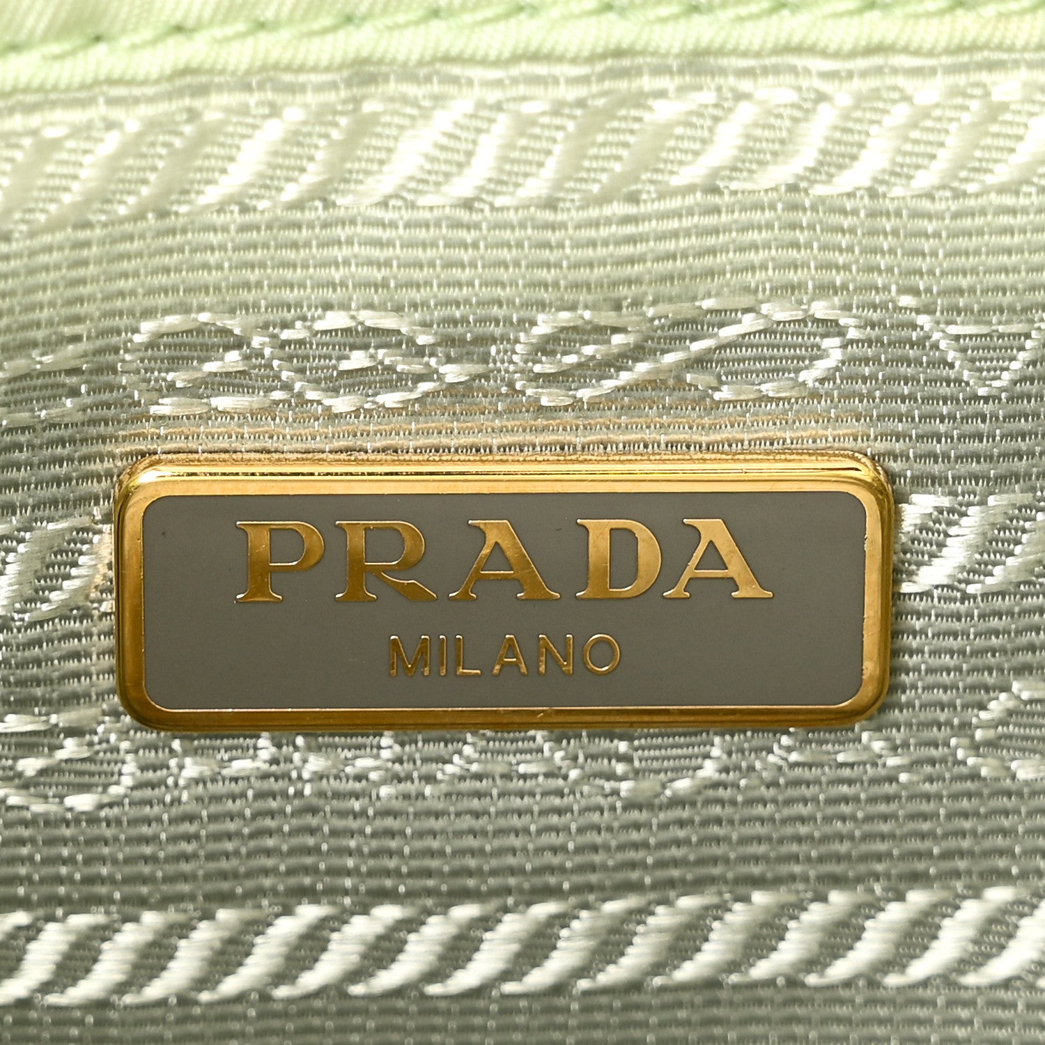 Prada Re-Nylon Saffiano Duet Bucket Crossbody Bag Acqua 6 of 10