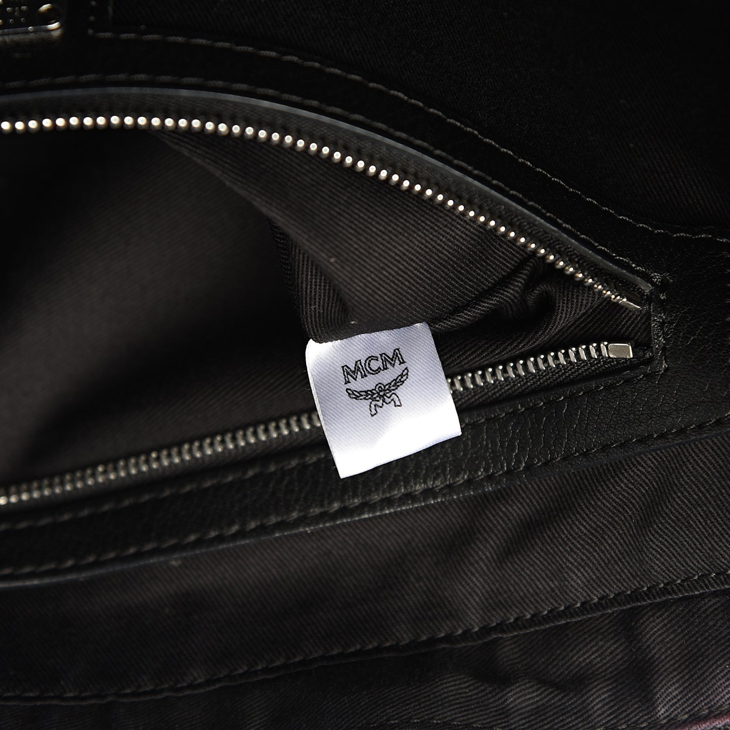 Calfskin Ottomar Monogram Medium Klara Shopper Tote Black