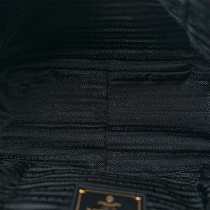 Prada Tessuto Nylon Gaufre Tote Black 5 of 11