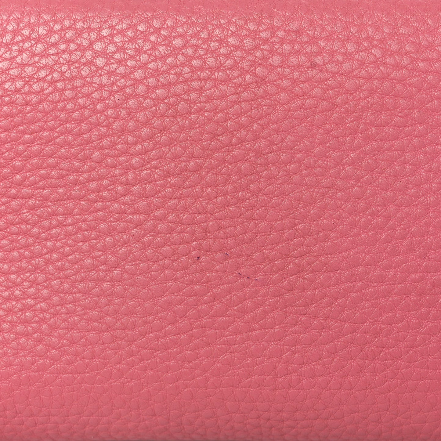 Vitello Daino Zip Around Wallet Begonia
