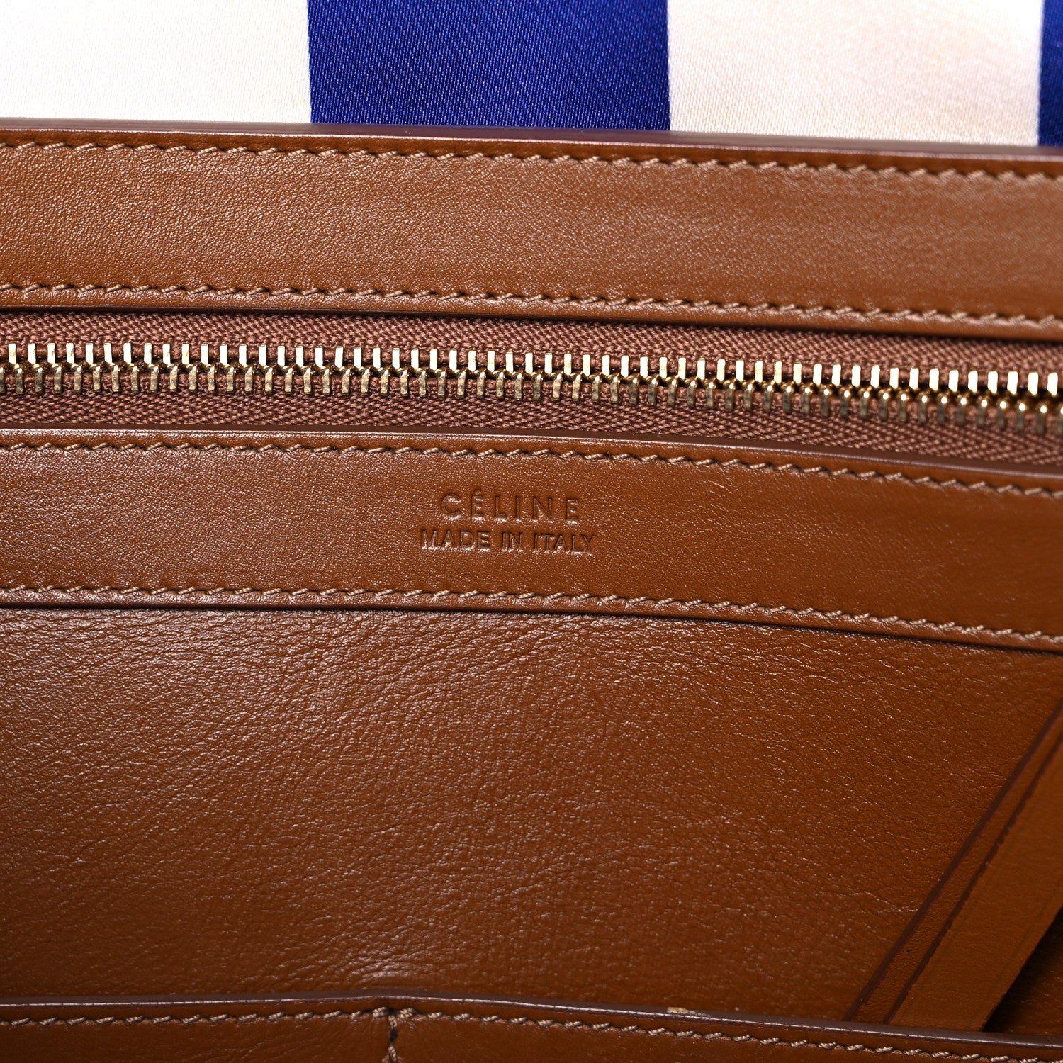 Celine Sleek Calfskin Small Cabas Phantom Tan 5 of 21