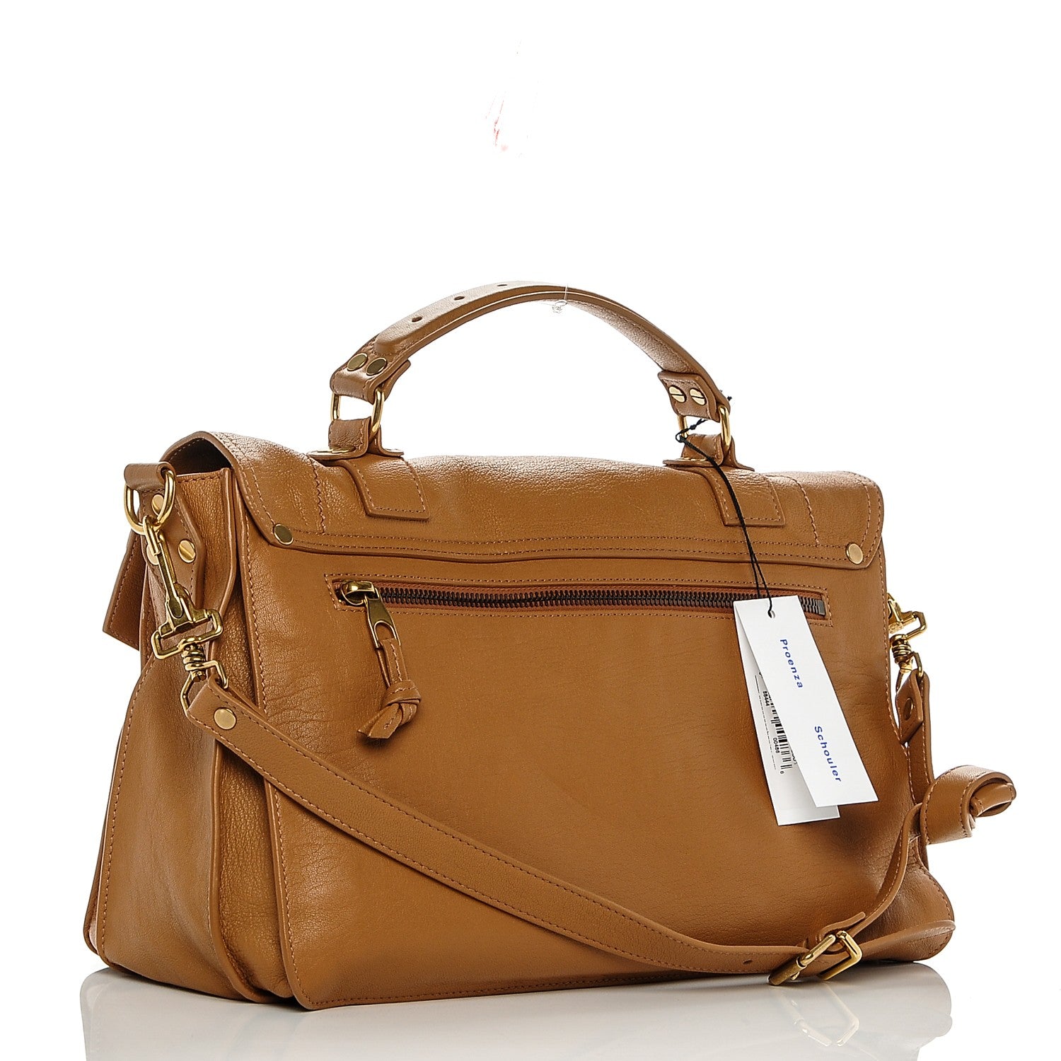 Proenza Schouler Lambskin Medium PS1 Satchel Birch 3 of 7