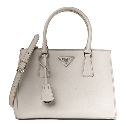 Prada Saffiano Medium Galleria Double Zip Tote Pomice 1 of 11