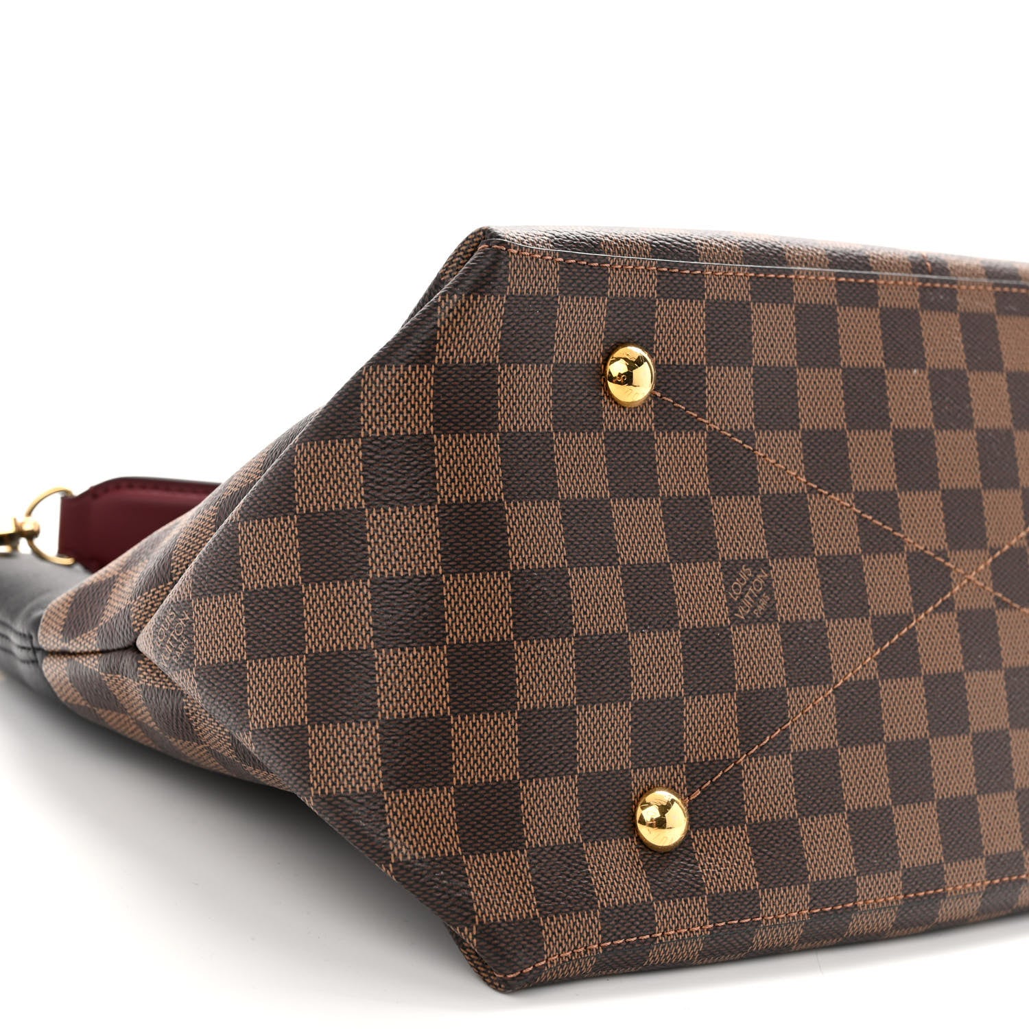Louis Vuitton Damier Ebene Calfskin Maida Black 8 of 9