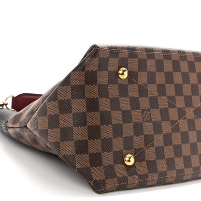Louis Vuitton Damier Ebene Calfskin Maida Black 8 of 9