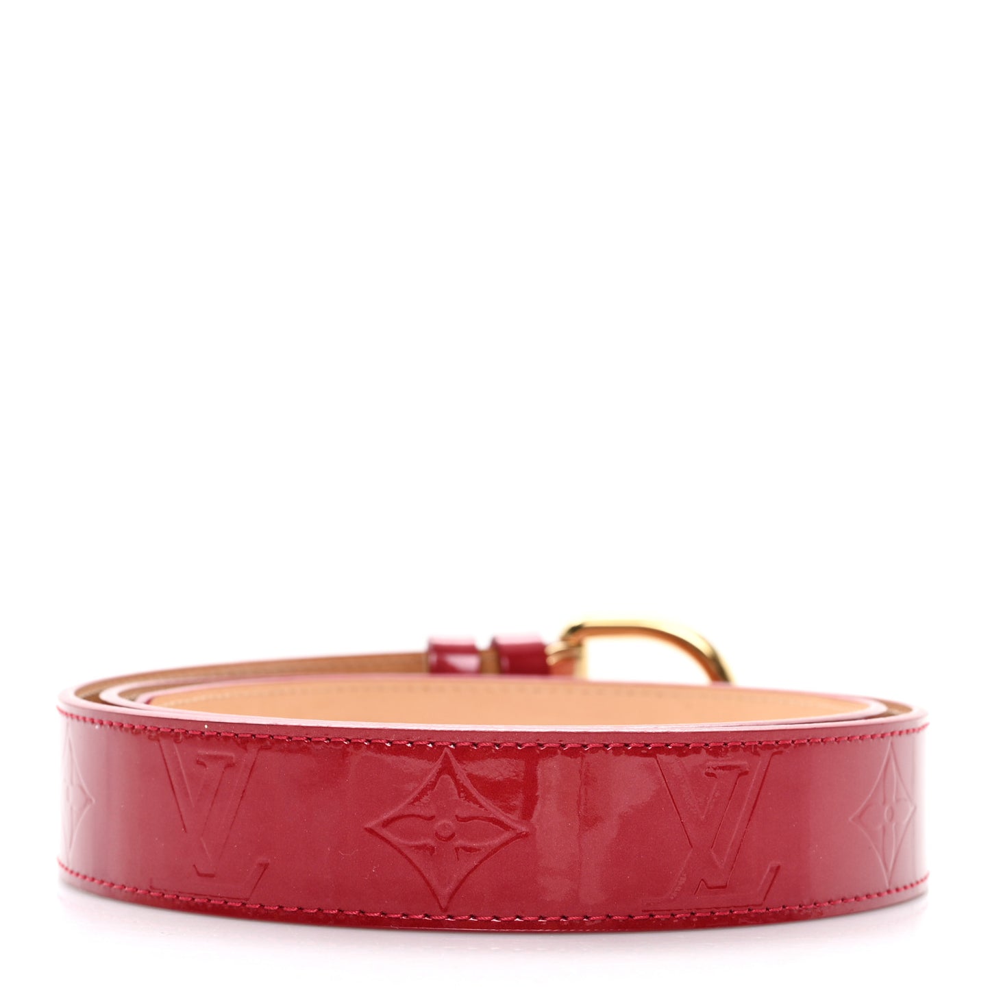 Vernis Ceinture 30mm Belt 90 36 Rouge