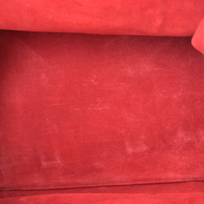 Celine Grained Baby Calfskin Medium Phantom Luggage Vermillion 5 of 11