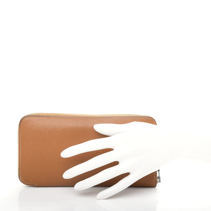 Hermes Epsom Silk'In Wallet Gold 2 of 13