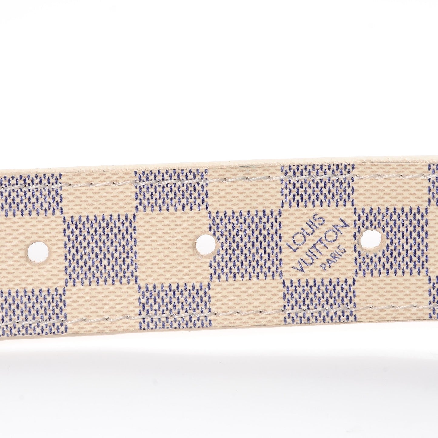 Damier Azur 25mm Belt 85 34