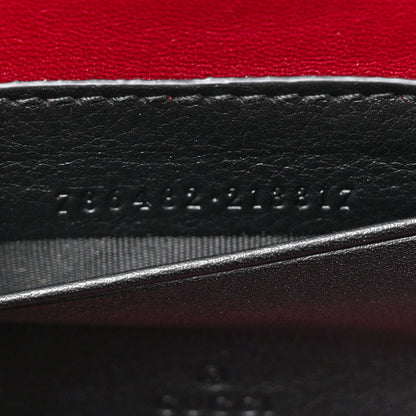 Gucci Skipper Calf Web Logo Embossed Mini Bamboo 1947 Top Handle Bag Black 8 of 11