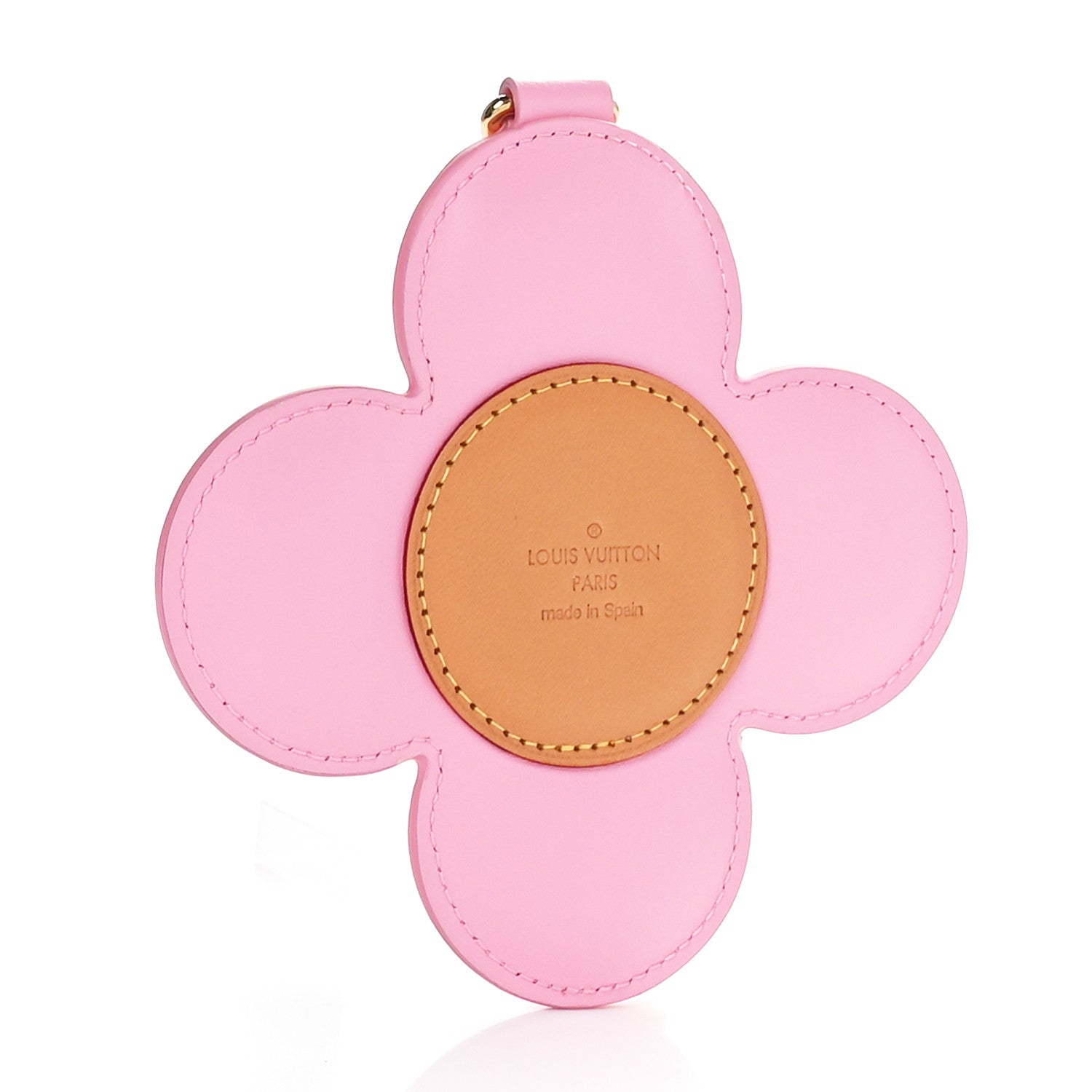 Louis Vuitton Calfskin Vivienne Coin Purse Pink Multicolor 3 of 7