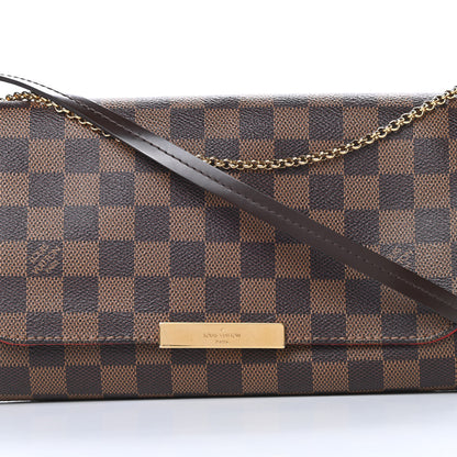 Louis Vuitton Damier Ebene Favorite MM 8 of 13