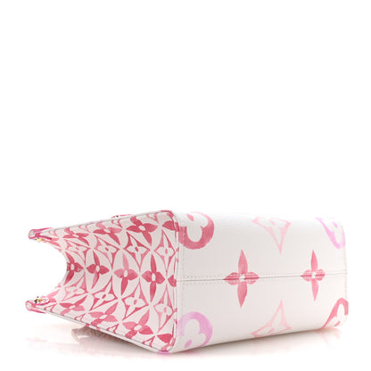 Louis Vuitton Monogram Giant By The Pool 2.0 Onthego PM Pink 4 of 10
