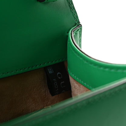 Gucci Vitello Fontanella Web Mini Sylvie Top Handle Bag Synthetic Green Garden 6 of 12