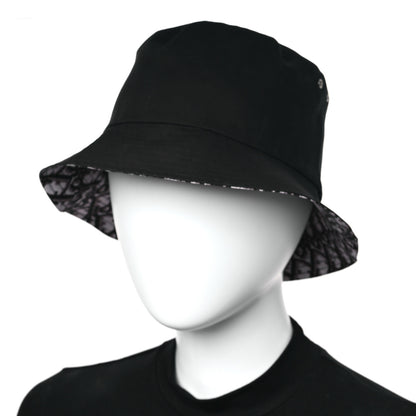 Christian Dior Oblique Reversible Teddy-D Brim Bucket Hat 58 Black 2 of 13