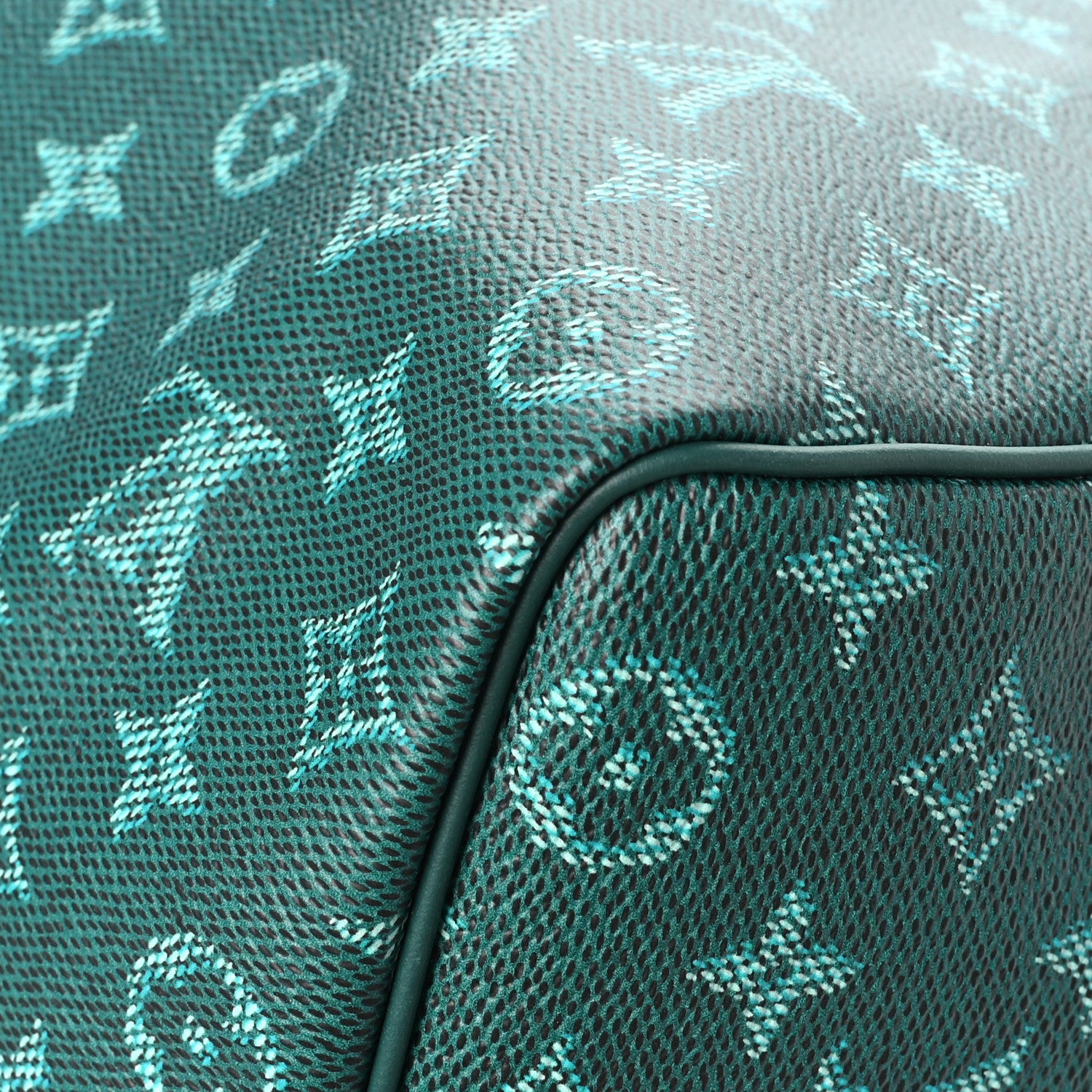 Louis Vuitton Monogram Heritage Keepall Bandouliere 50 Green 10 of 10