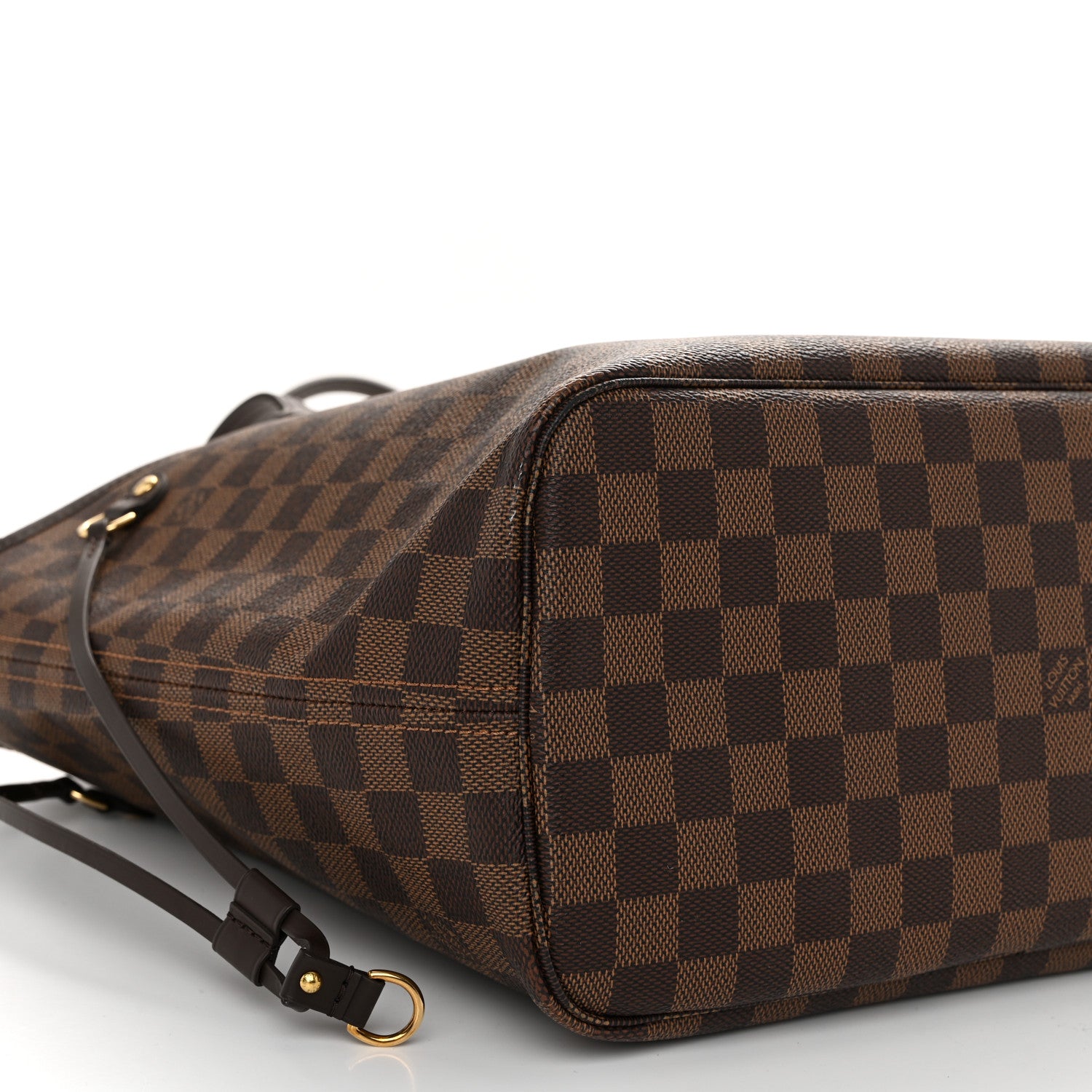 Louis Vuitton Damier Ebene Neo Neverfull MM Rose Ballerine 8 of 9