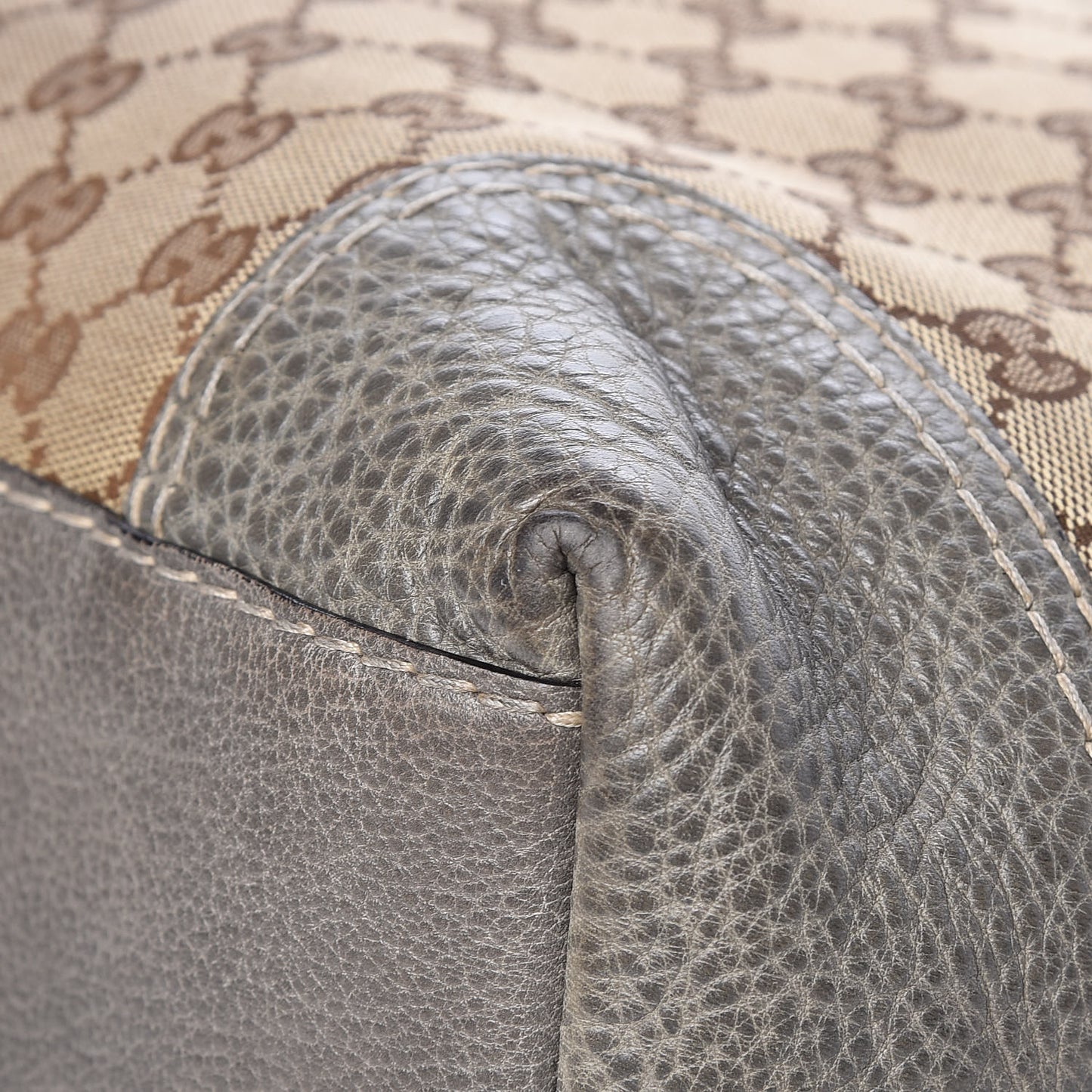 Monogram Large Sunset Tote Brown