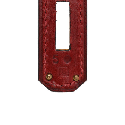 Hermes Box Birkin 35 Rouge H 7 of 14