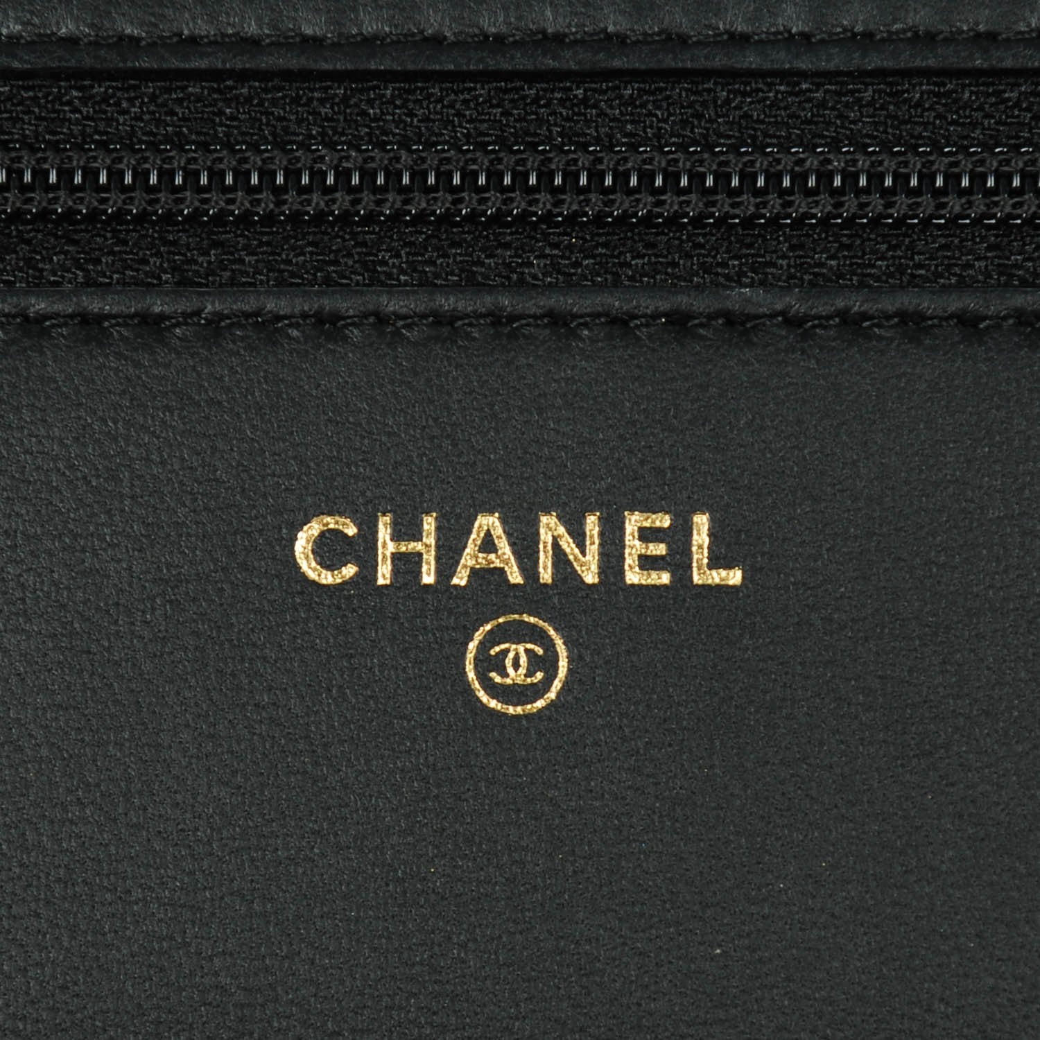 Chanel Lambskin Quilted Boy Wallet On Chain WOC Black 6 of 8