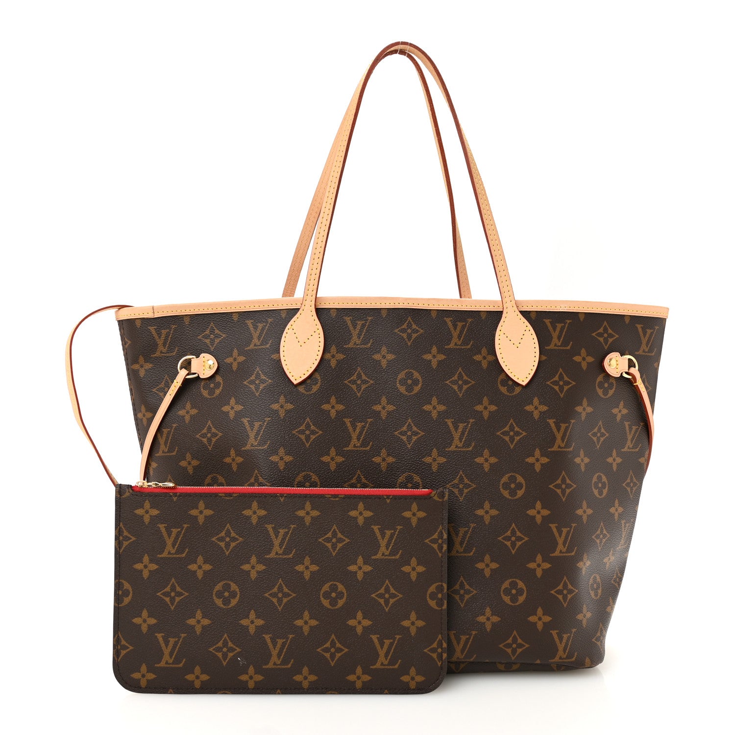 Louis Vuitton Monogram Neo Neverfull MM Cherry 3 of 15