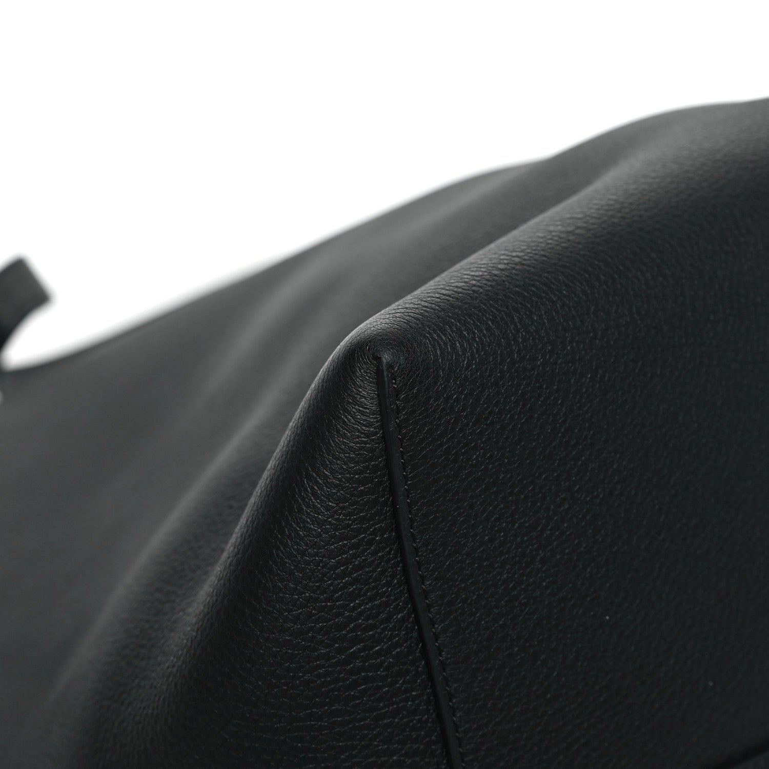The Row Grained Calfskin Medium N/S Hook Tote Black 8 of 11