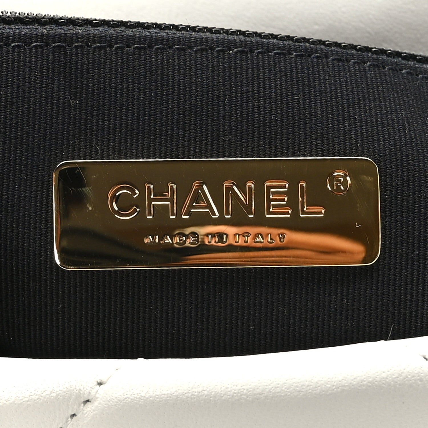 Chanel Lambskin Quilted Medium Chanel 19 Flap White 6 of 9