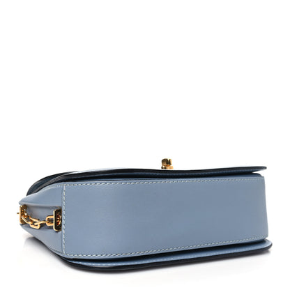 Valentino Garavani Vitello Chain Flap Bag Aqua 4 of 10
