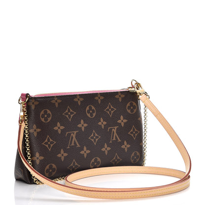 Louis Vuitton Monogram Pallas Clutch Rose Fizzy 3 of 10