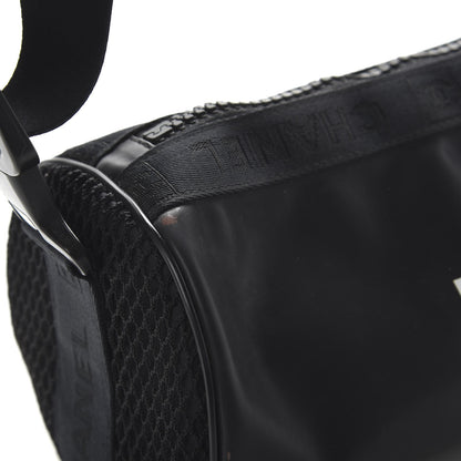 Chanel Rubber Nylon Mesh Small Sport Duffle Black 12 of 12