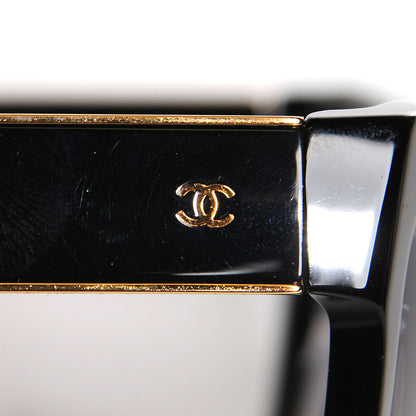 Chanel Acetate CC Cat Eye Sunglasses 5271 Black 5 of 6