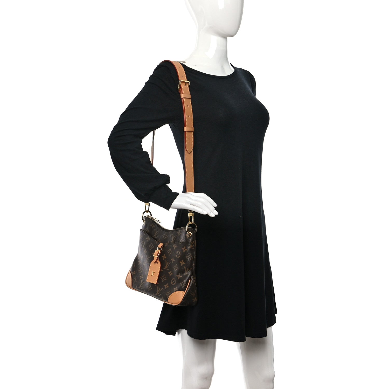 Louis Vuitton Monogram Odeon PM Natural 2 of 9