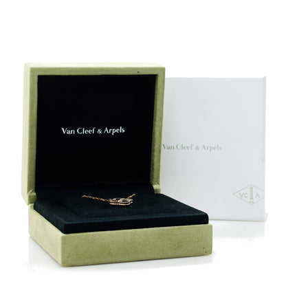 Van Cleef & Arpels 18K Yellow Gold Guilloche Vintage Alhambra Pendant Necklace 6 of 6