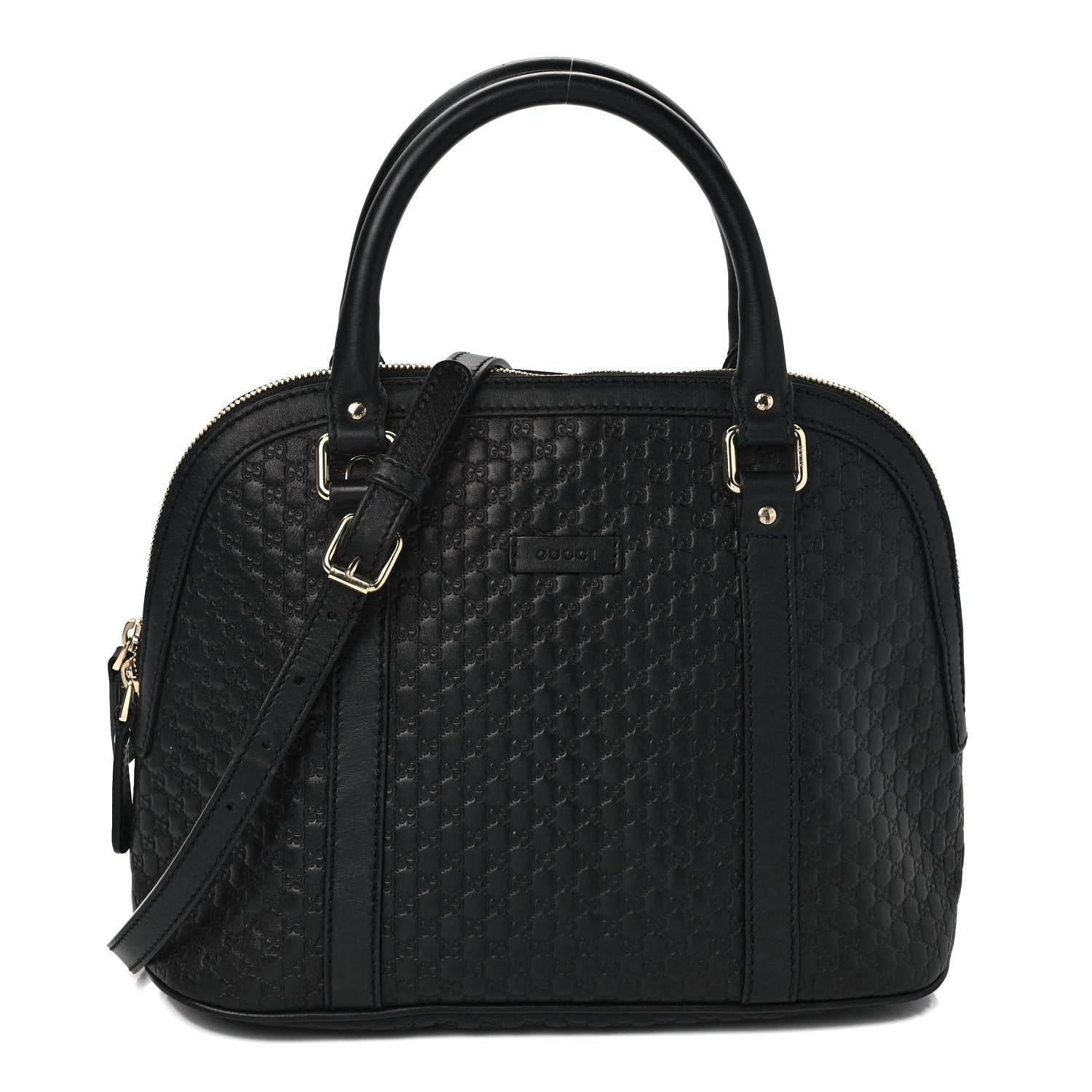 Gucci Microguccissima Medium Dome Bag Black 1 of 10