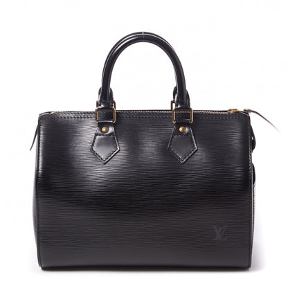 Louis Vuitton Epi Speedy 25 Black 1 of 8