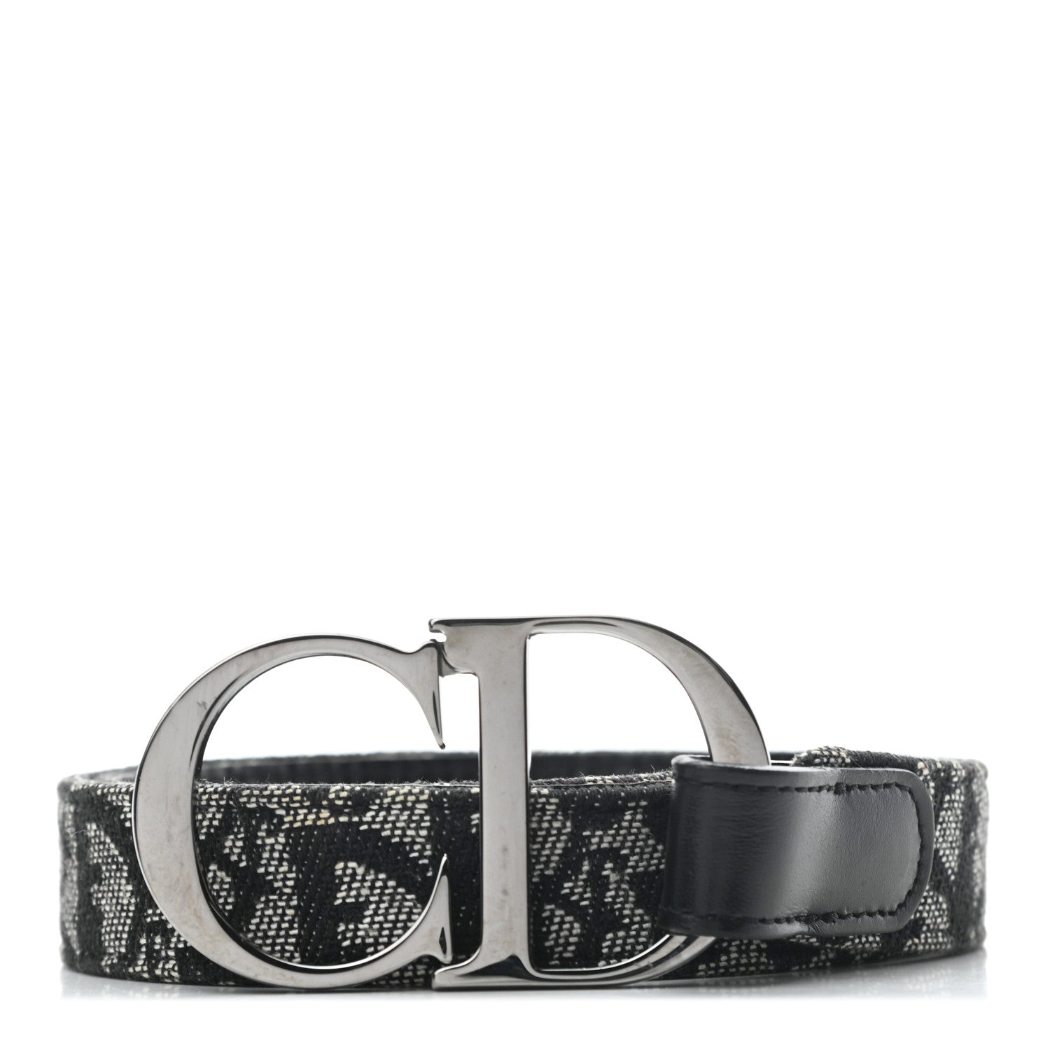Christian Dior Monogram CD Belt 75 Black 1 of 4