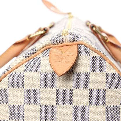 Louis Vuitton Damier Azur Speedy 30 7 of 11
