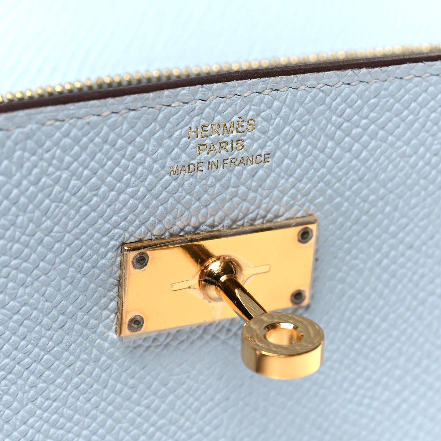 Epsom Kelly Wallet To Go Bleu Brume