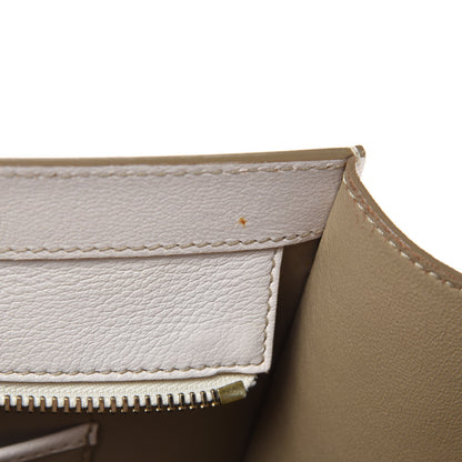 Celine Goatskin Mini Luggage White 17 of 20
