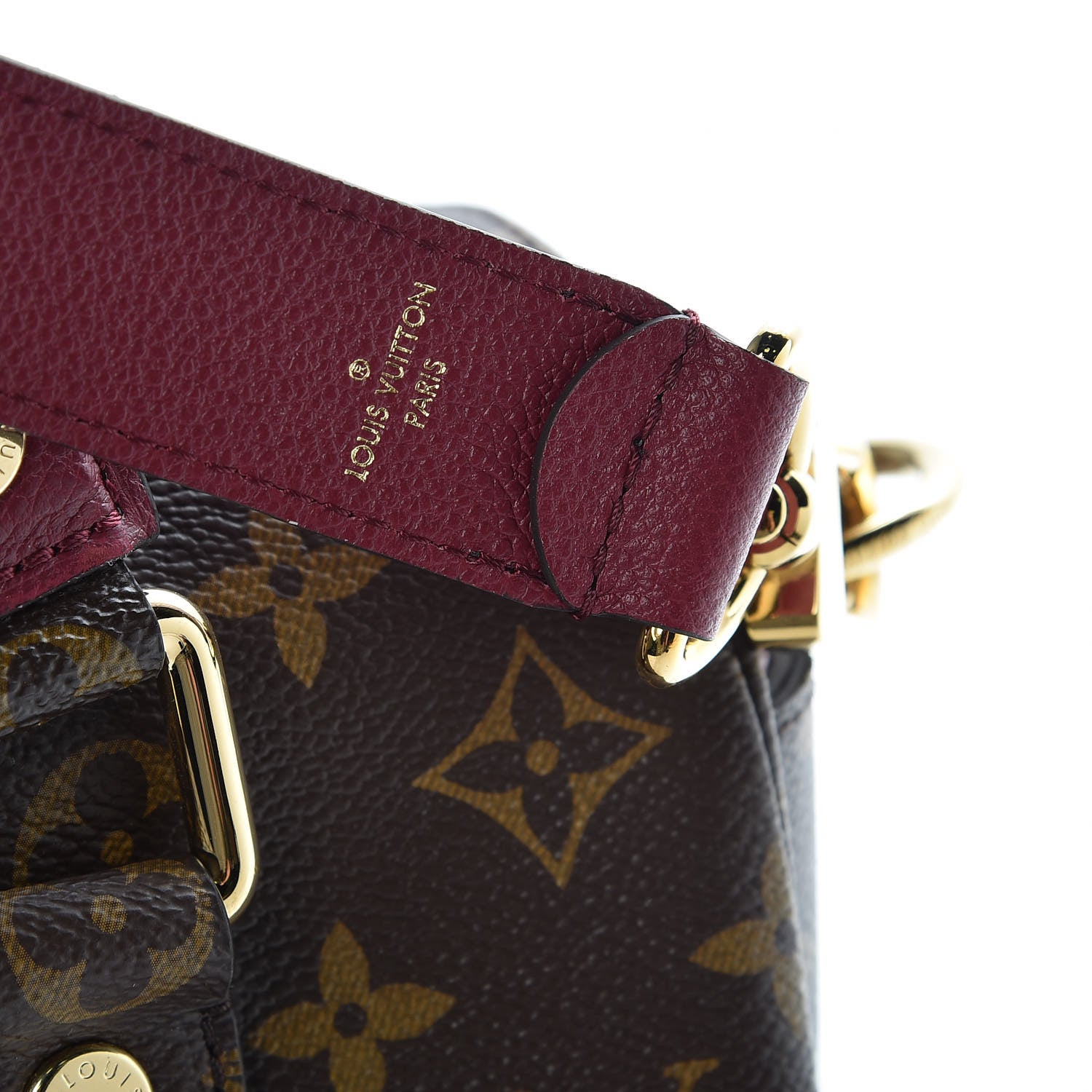 Louis Vuitton Monogram Manhattan NM Raisin 6 of 12