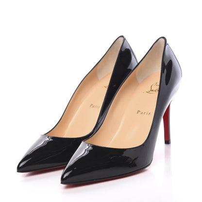Christian Louboutin Patent Pigalle 85 Pumps 40 Black 3 of 8