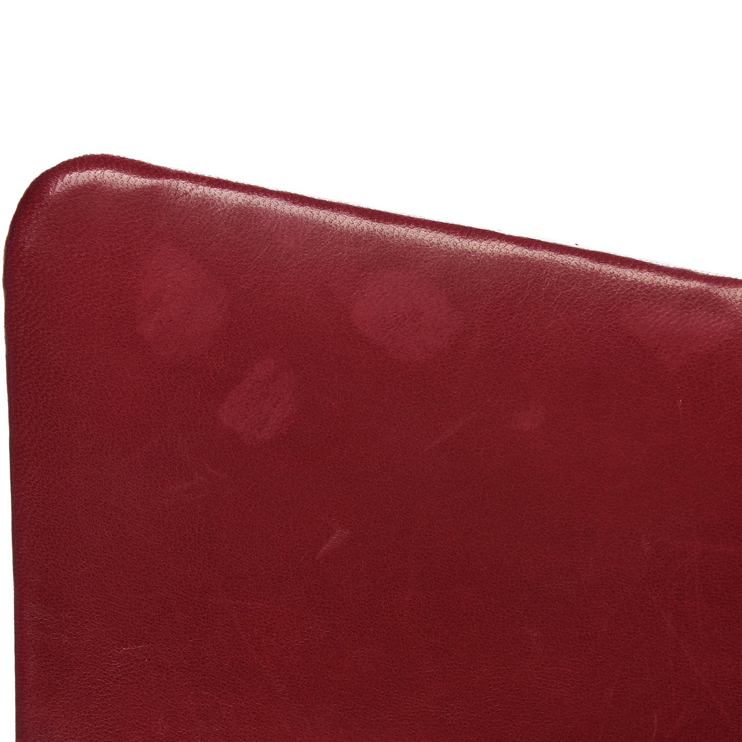 Patent Quilted Maxi Double Flap Red