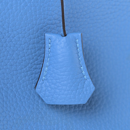 Hermes Togo Kelly Retourne 28 Bleu Paradise 33 of 42