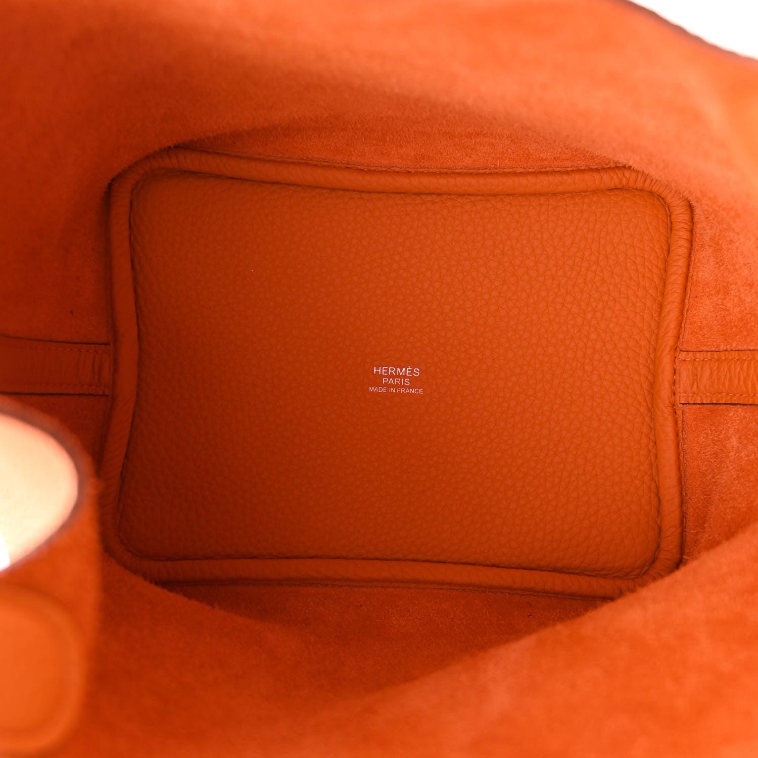 Hermes Taurillon Clemence Picotin Lock 18 PM Orange 5 of 11